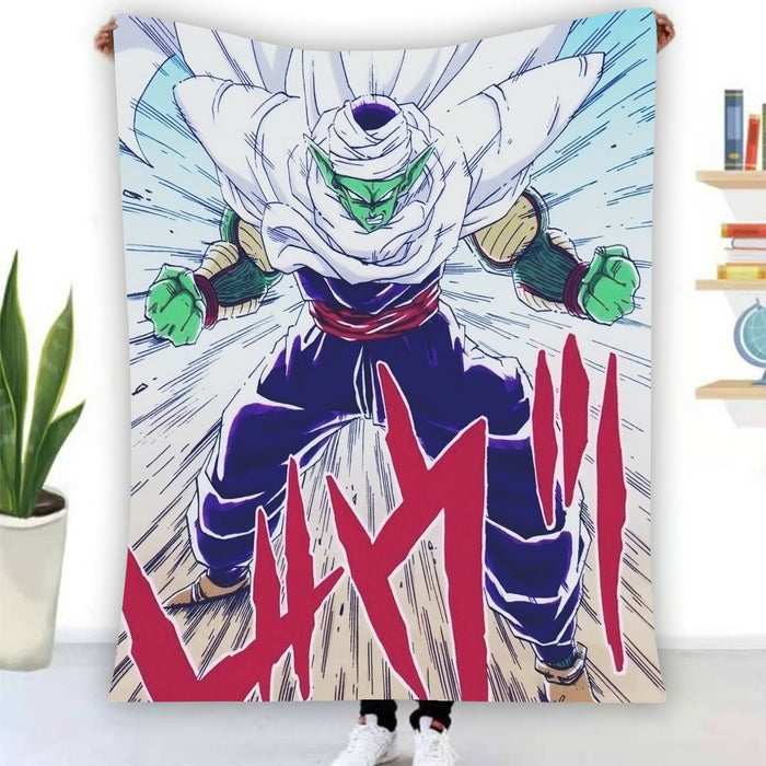 DBZ Evil King Piccolo Release Power Final Battle Fashion Blanket