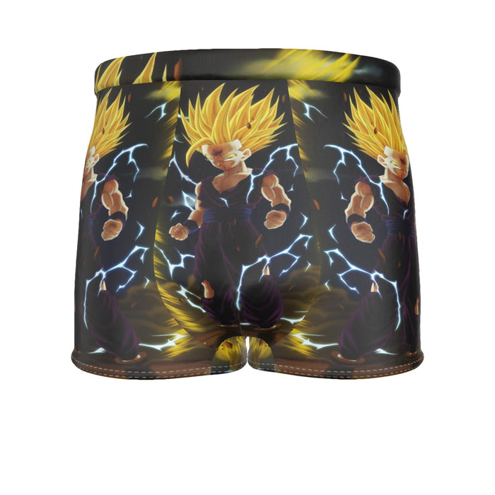 Gohan Super Saiyan 2 Men's Boxer Briefs