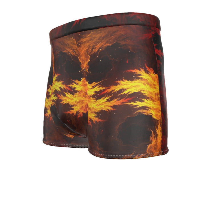 Dragon Ball Z Super Saiyan Orange Aura Dope Streetwear Men's Boxer Briefs