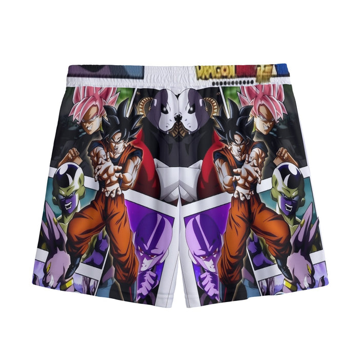 Goku Black Kamehameha Dragon Ball Z Mesh Shorts