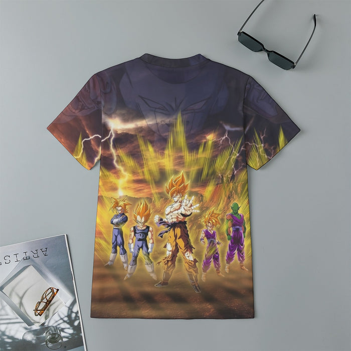 Piccolo Goku And Vegeta Dragon Ball Z Kids T-Shirt