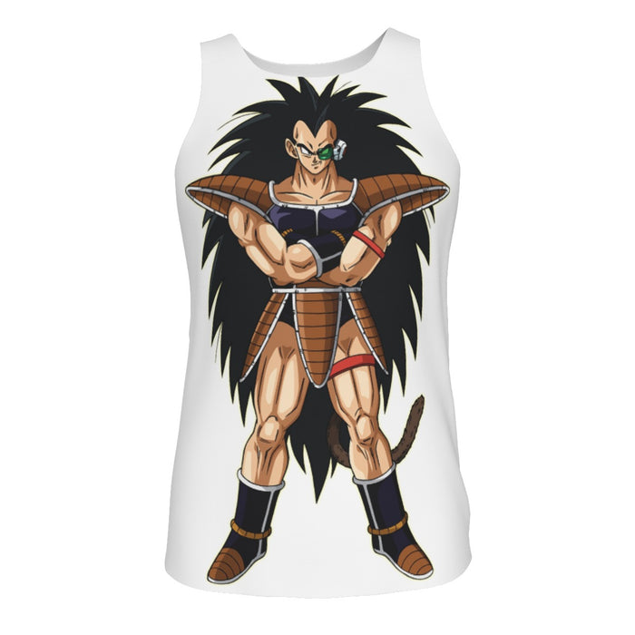 Dragon Ball Z Cool Saiyan Raditz Pride and Proud Tank Top