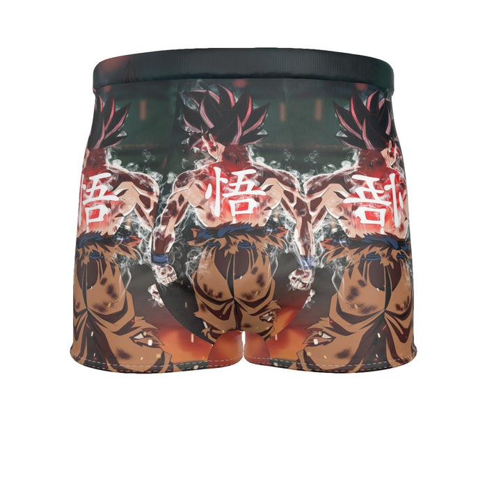 Dragon Ball Goku Ultra Instinct Epic Symbol Casual Men's Boxer Briefs