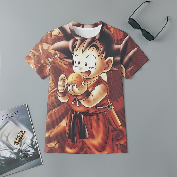 Kid Goku Dragon Ball Kids T-Shirt