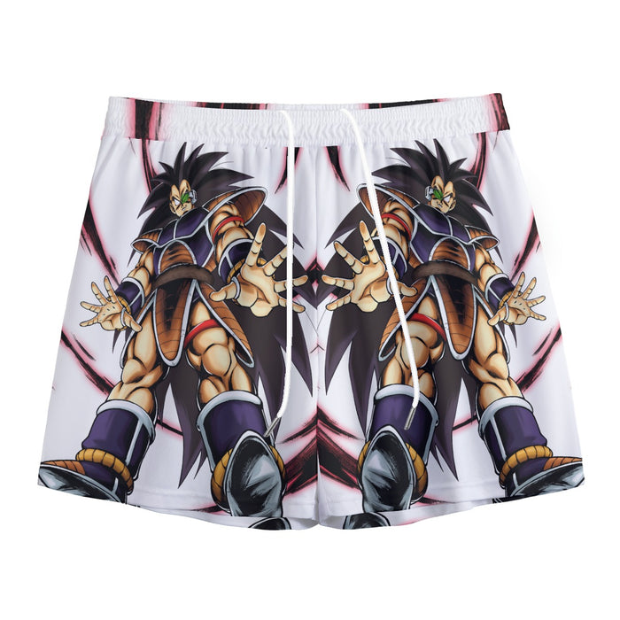 Dragon Ball Z The Well-Known Goku's Brother Raditz Mesh Shorts