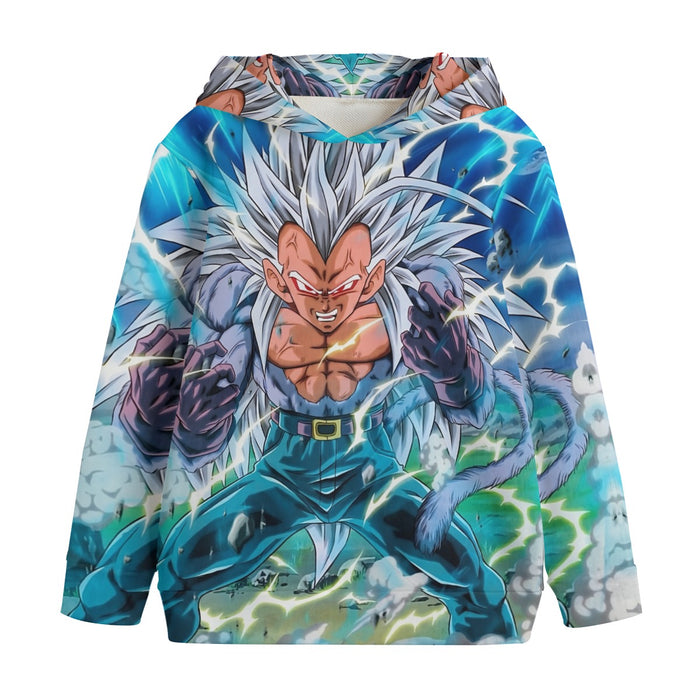 Dragon Ball Vegeta Super Saiyan 4 Ultra Instinct Epic Kids' Hoodie