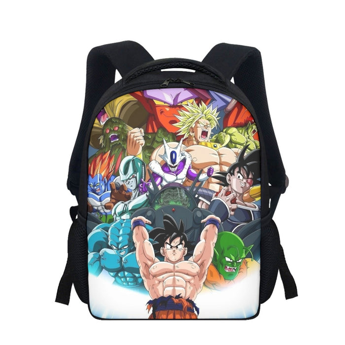 DBZ Goku Spirit Bomb Destroy Villains Cooler Broly Namek Vibrant Backpack