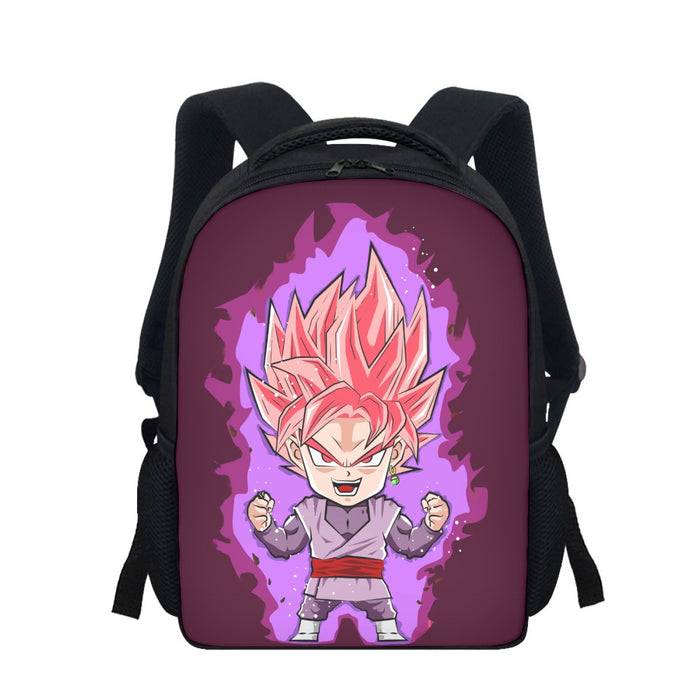 Dragon Ball Z Super Saiyan Rose Goku Black Backpack