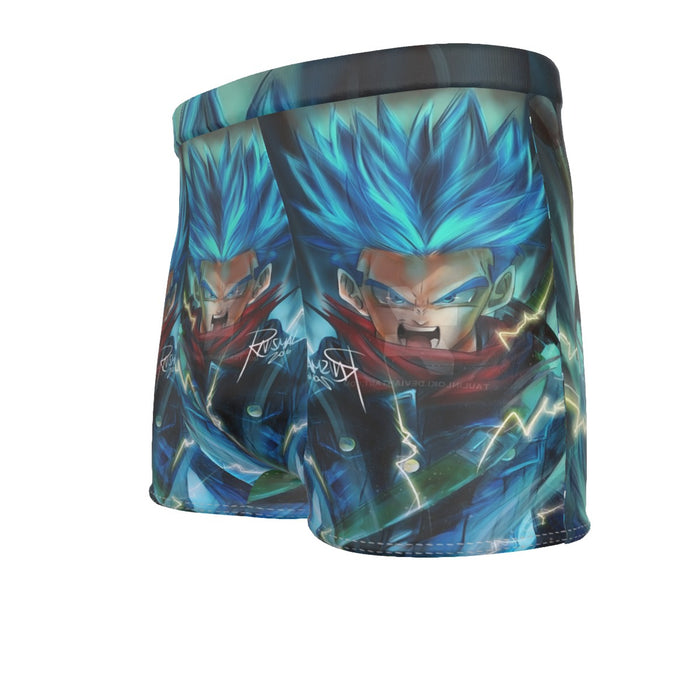 Dragon Ball Super Future Trunks Rage Men's Boxer Briefs