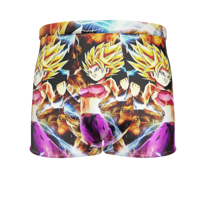 Dragon Ball Super Caulifla Super Saiyan 2 Epic Casual Men's Boxer Briefs