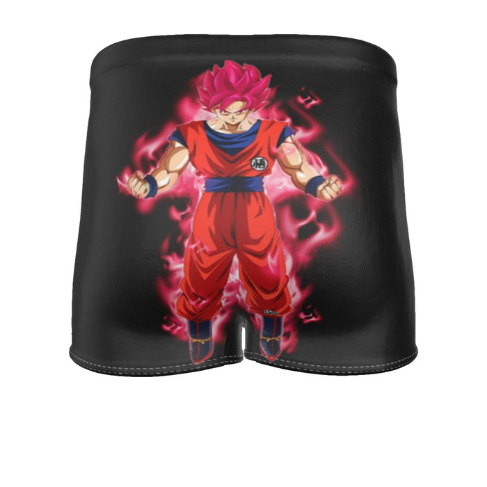 Dragon Ball Super Son Goku Red Kaioken Ultra Instinct Men's Boxer Briefs