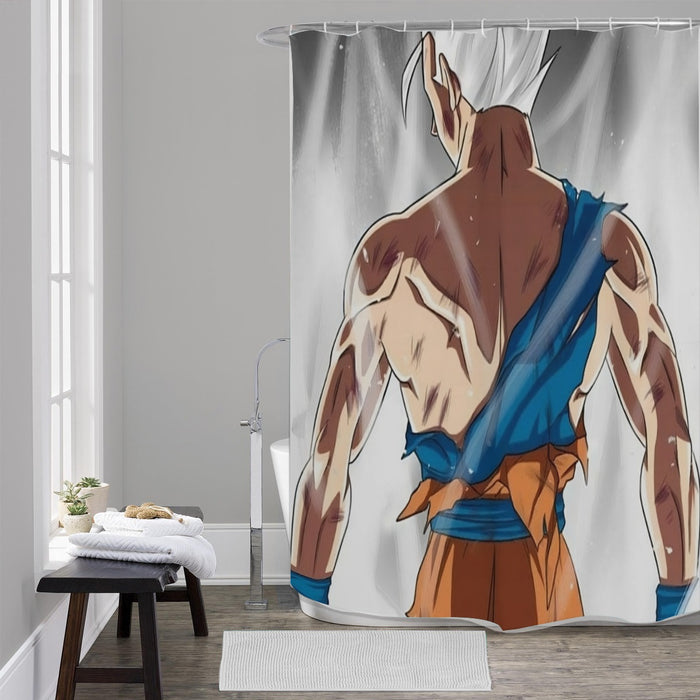 Dragon Ball Gohan White Super Saiyan Epic Streetwear Shower Curtain