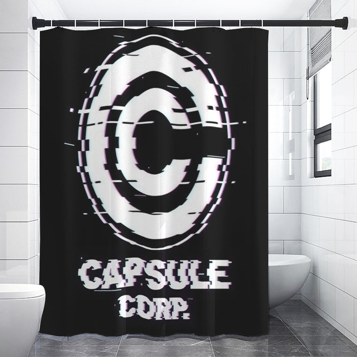 Capsule Coporation Shower Curtain