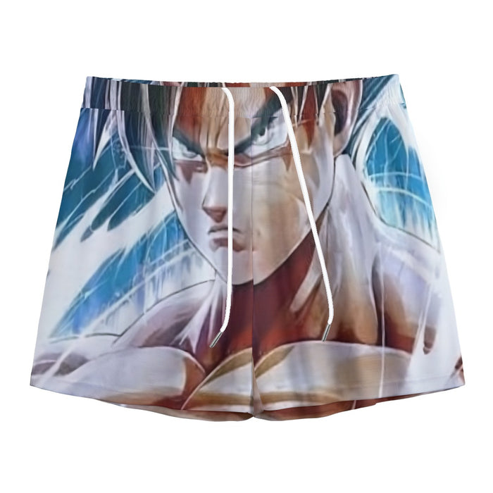 Dragon Ball Super Ultra Instinct Goku Manga Mesh Shorts