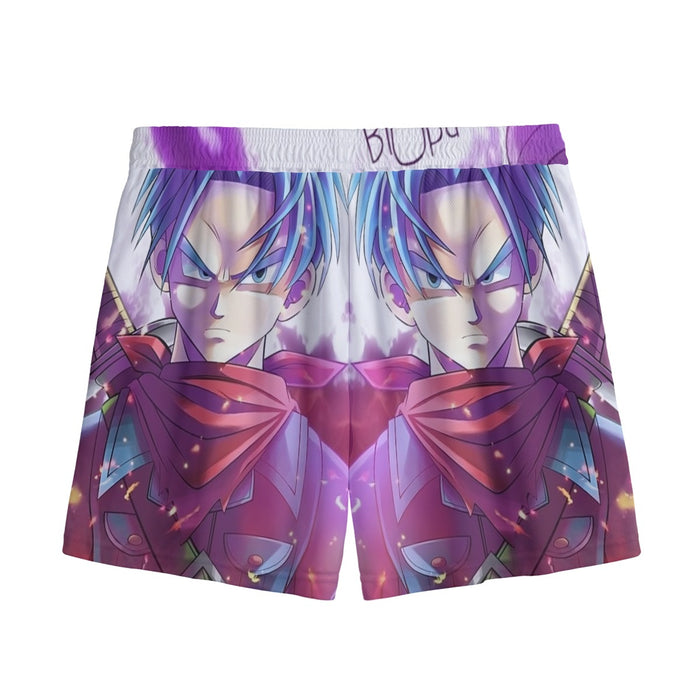 Future Trunks DBS Powerful Fighter Super Saiyan Cool Trendy Mesh Shorts