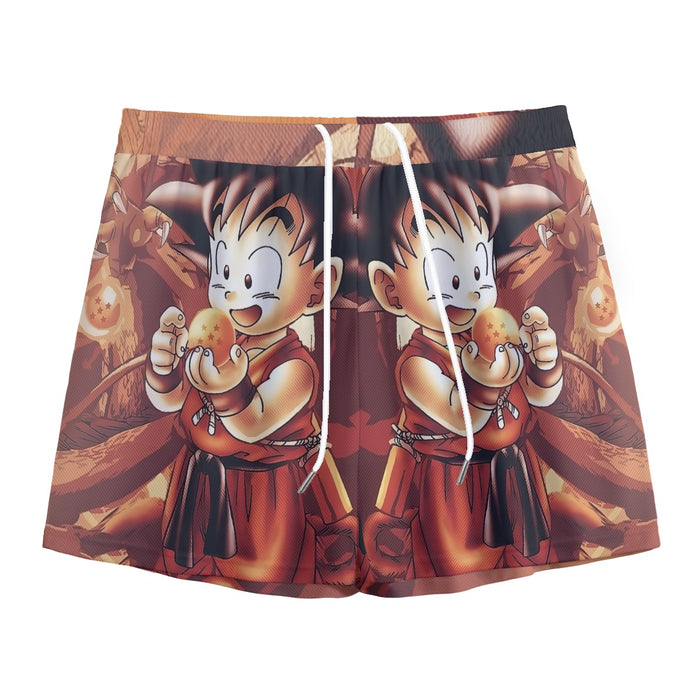 Kid Goku Dragon Ball Mesh Shorts