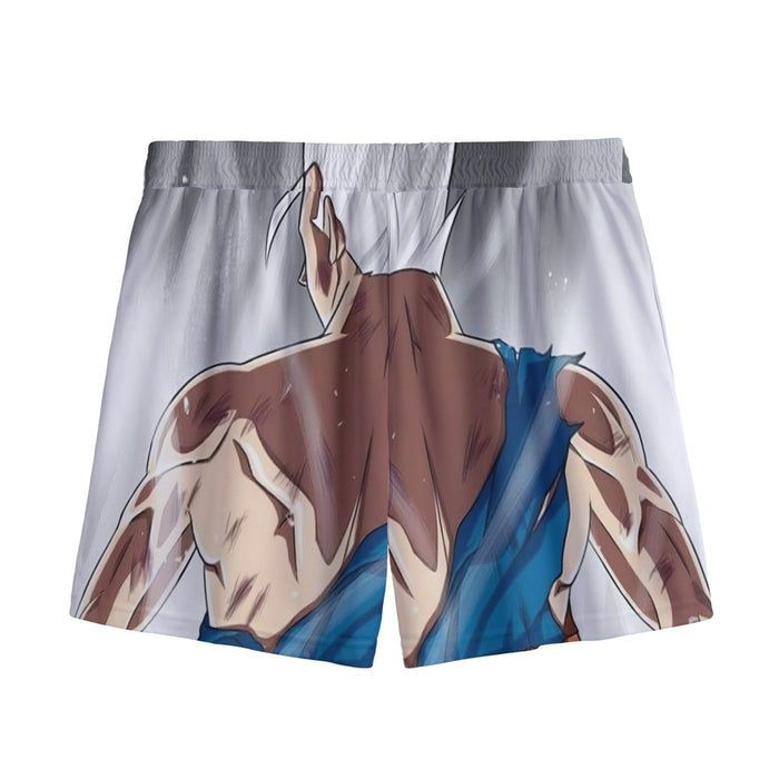 Dragon Ball Gohan White Super Saiyan Epic Streetwear Mesh Shorts