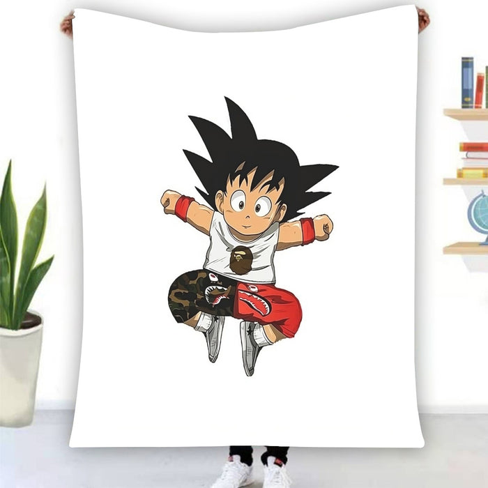 Supreme Goku Dragon Ball Z Blanket