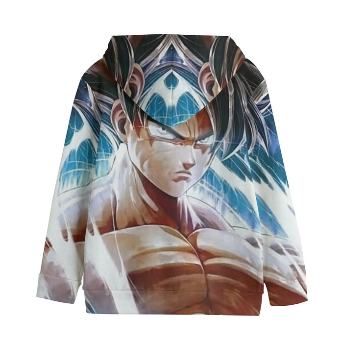 Dragon Ball Super Ultra Instinct Goku Manga Kids' Hoodie