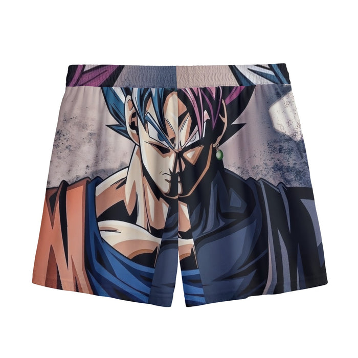 Dragon Ball Super SSGSS Mesh Shorts