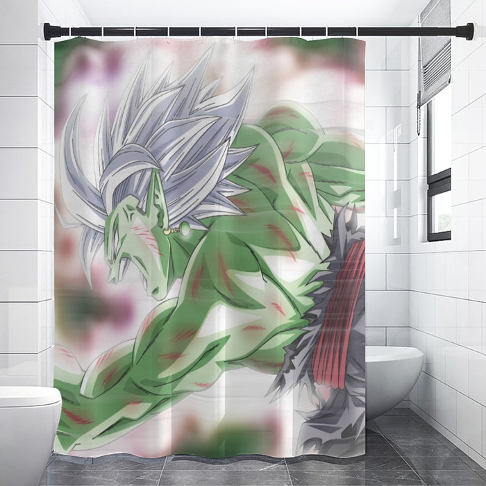 Dragon Ball Fused Zamasu Aggressive Portrait Dope Shower Curtain