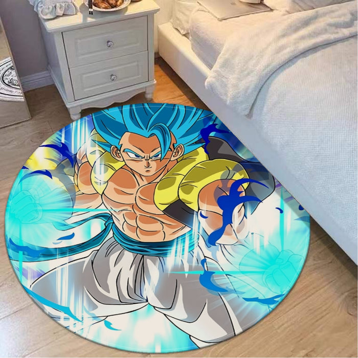 Super Saiyan Blue Gogeta Round Mat