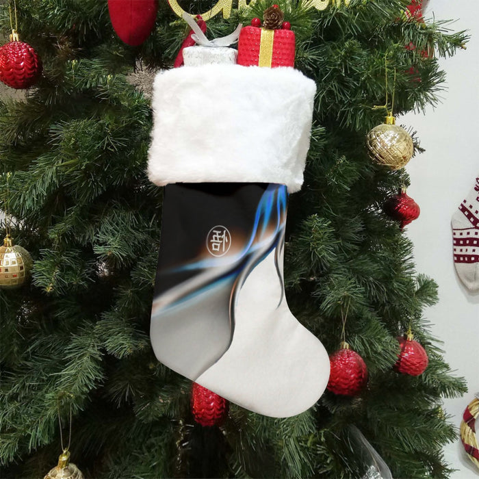 Goku Mastered Ultra Instinct Fire Christmas Socks