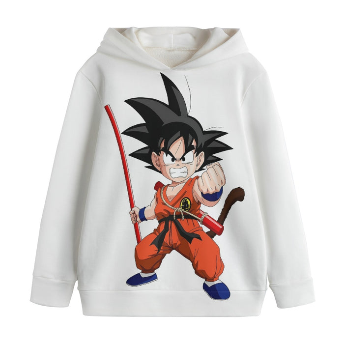 Kid Goku Fighting Dragon Ball Z Kids' Hoodie