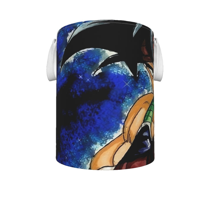 Dragon Ball Bardock Super Saiyan Goku Father Warrior Color Streetwear Laundry Basket