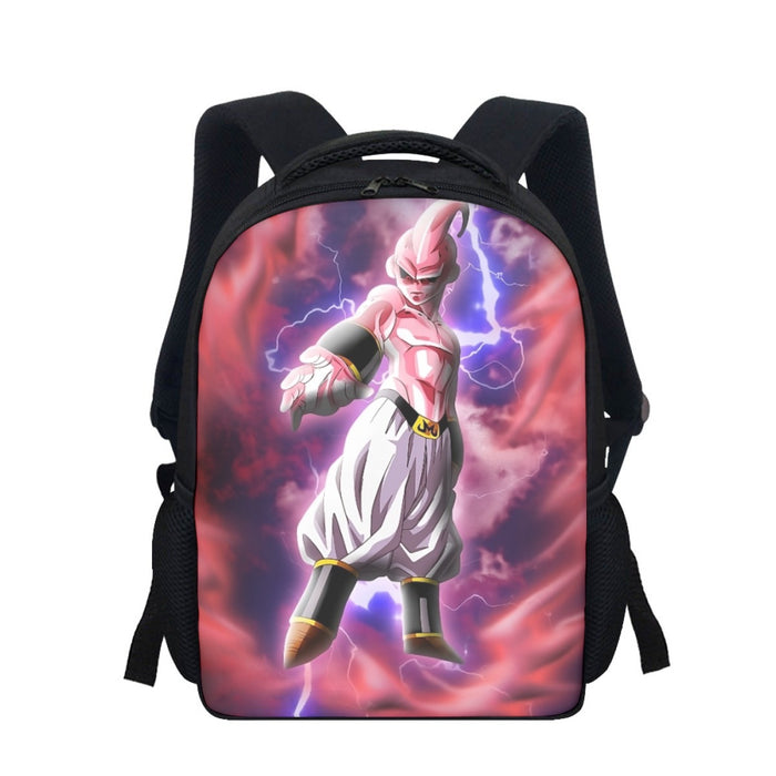 Majin Ultimate Mighty Kid Buu Tie Dye Lightning Amazing 3D Backpack