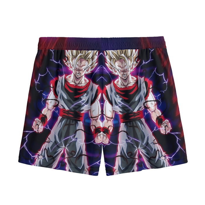 Dragon Ball Z  Super Saiyan Prince Vegeta Mesh Shorts