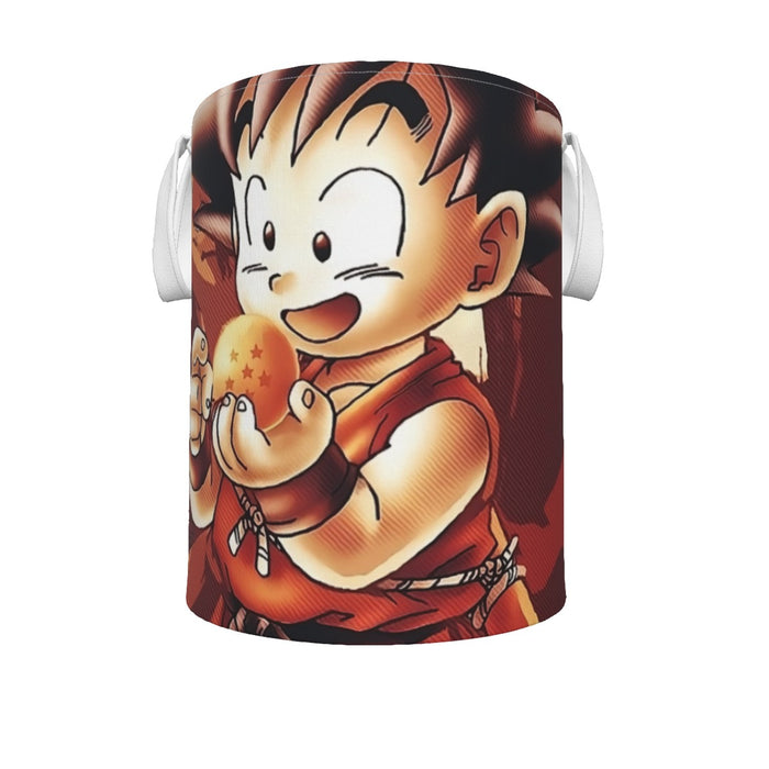 Kid Goku Dragon Ball Laundry Basket