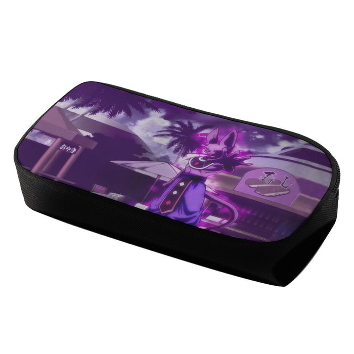 Dragon Ball Super God Of Destruction Dope Lord Beerus Pencil Bag