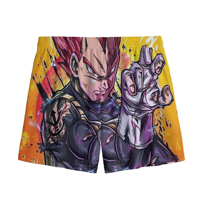 Dragon Ball Z Vegeta God Mesh Shorts Mesh Shorts