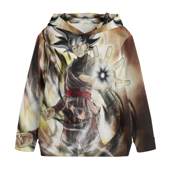 Dragon Ball Super Black Goku Black Hole Creation Kids' Hoodie