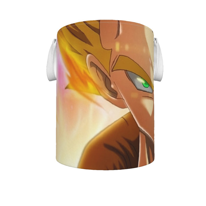 Dragon Ball Z Gogeta Super Saiyan Warrior Power Full Print Streetwear Cool Design Laundry Basket