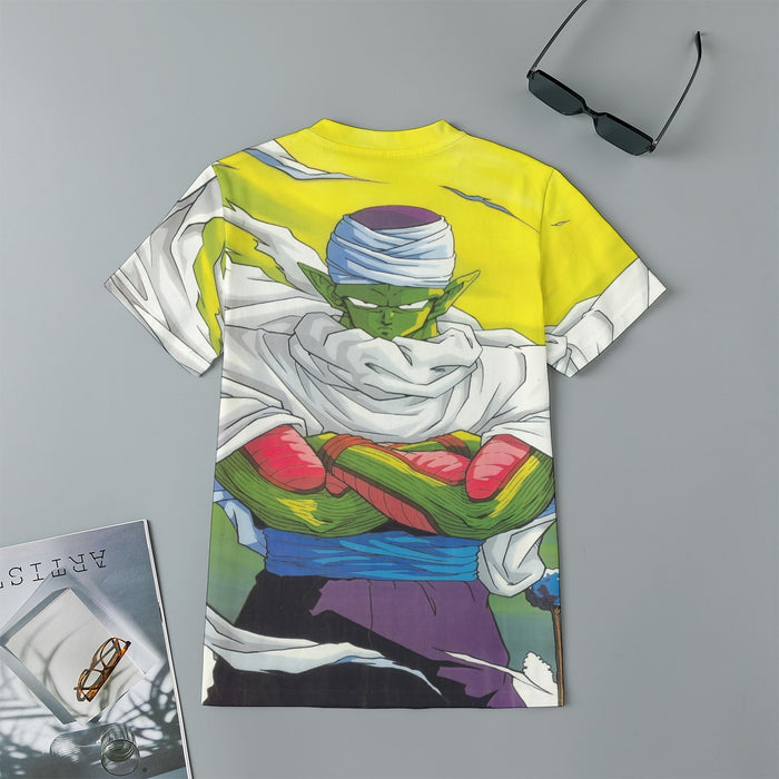 Dragon Ball Angry Piccolo Standing And Ready for Fighting Kids T-Shirt