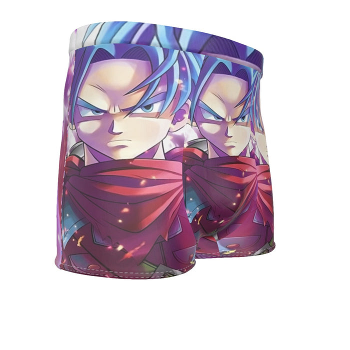 Future Trunks DBS Powerful Fighter Super Saiyan Cool Trendy Men's Boxer Briefs