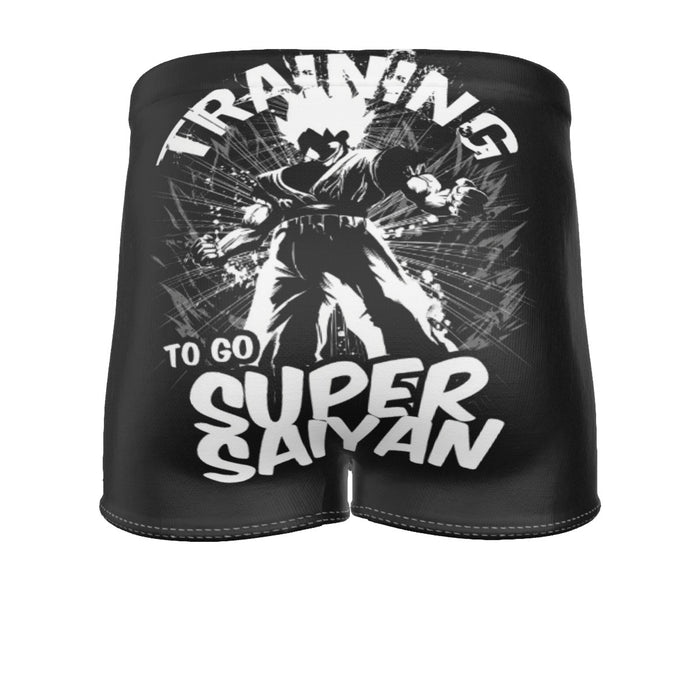 Dragon Ball Z Goku Training To Go Super Saiyan Epic Men's Boxer Briefs