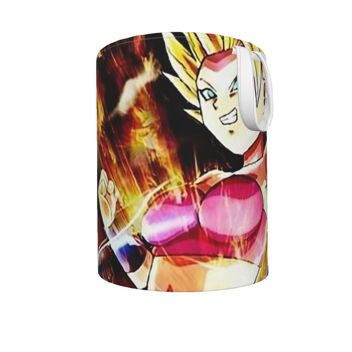 Dragon Ball Super Caulifla Super Saiyan 2 Epic Casual Laundry Basket