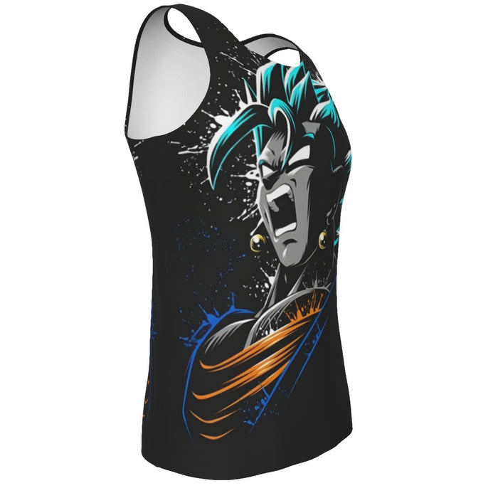 Dragon Ball Super  SSJ Blue Goku Rage Tank Top