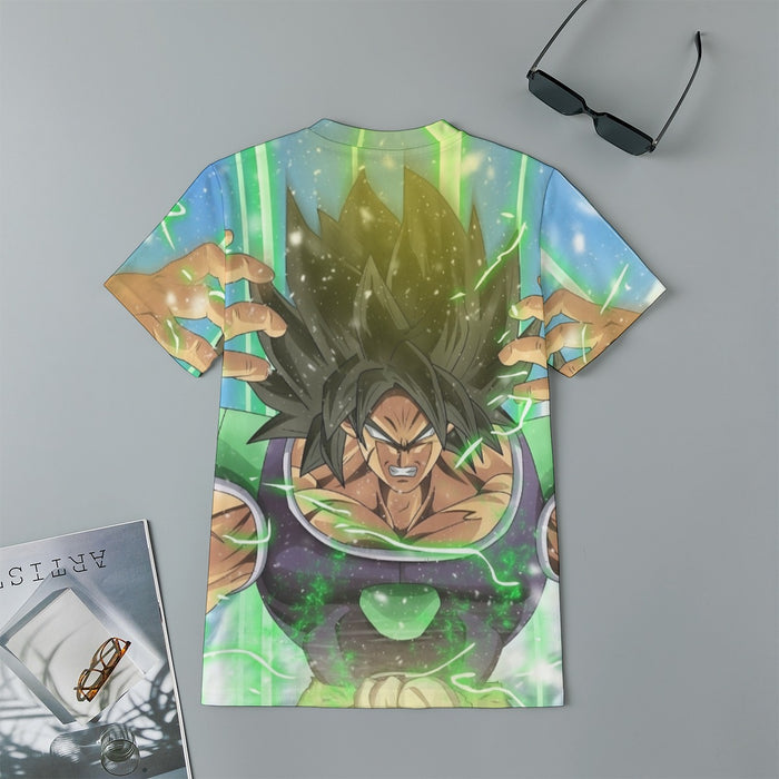 Dragon Ball Super Transforming Broly Kids T-Shirt