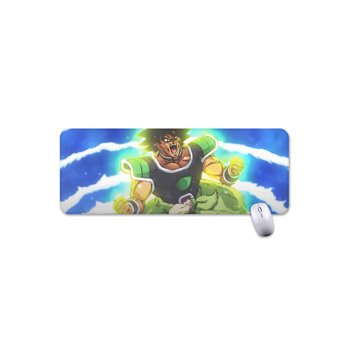 Dragon Ball Z Broly Wearing His Control Mechanism Mouse Pad