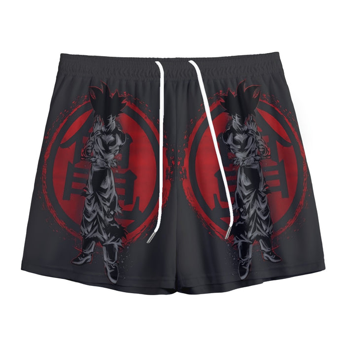 Dragon Ball Z Goku's Logo Mesh Shorts