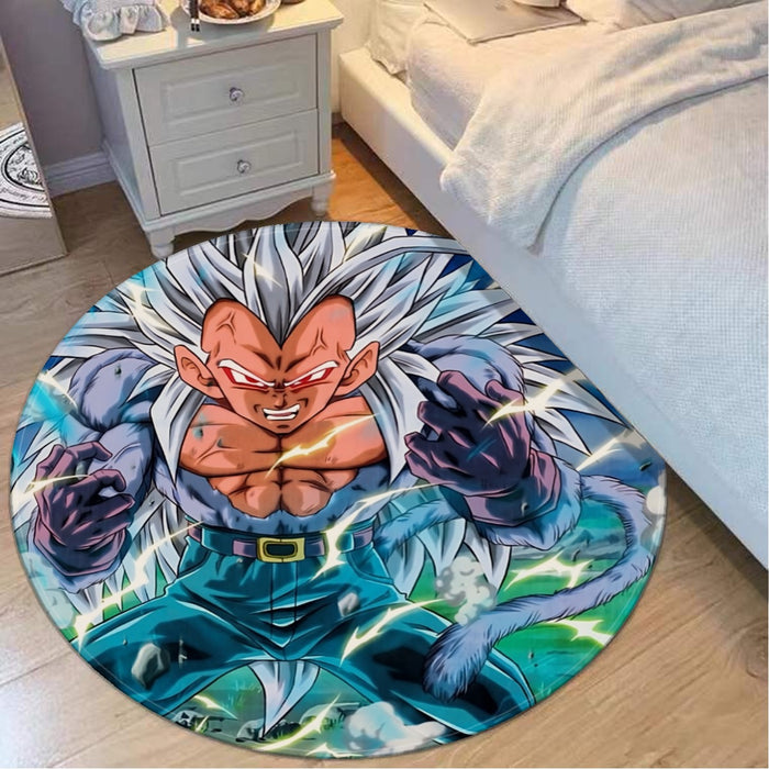 Dragon Ball Vegeta Super Saiyan 4 Ultra Instinct Epic Round Mat