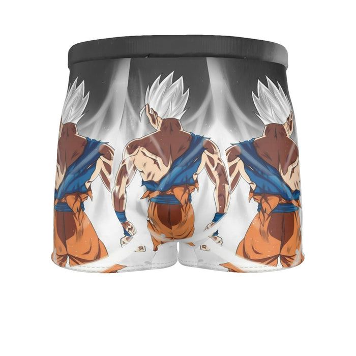 Dragon Ball Gohan White Super Saiyan Epic Streetwear Men's Boxer Briefs