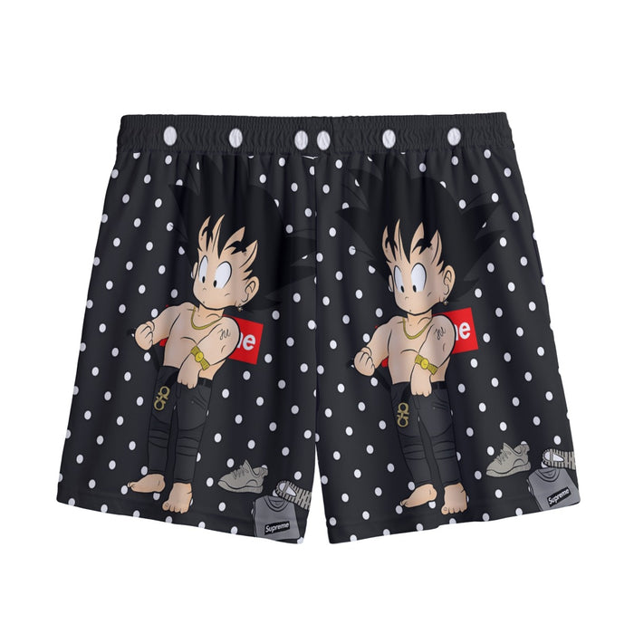 Dragon Ball Supreme Goku Kid Gangster Style Cool Mesh Shorts