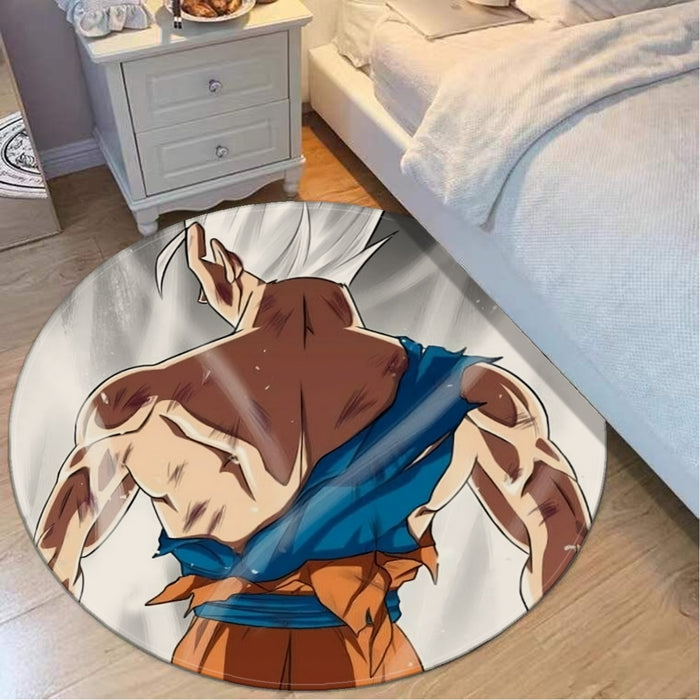 Dragon Ball Gohan White Super Saiyan Epic Streetwear Round Mat