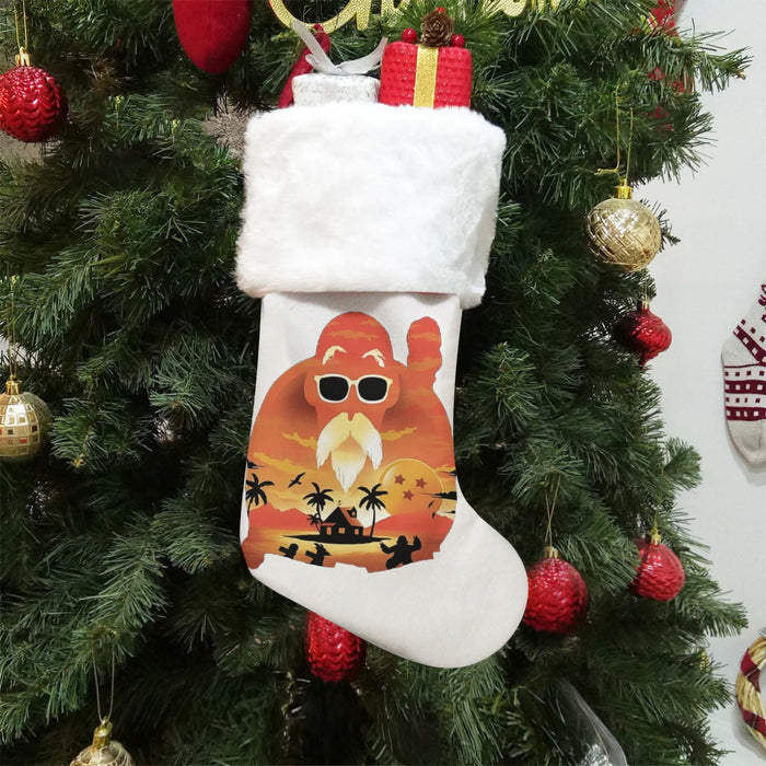 Master Roshi Sunset Christmas Socks