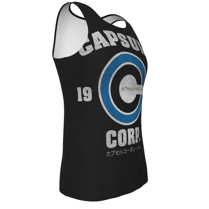 Capsule Corp Baseball Tank Top